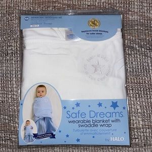 NWT Newborn swaddle by Halo